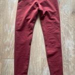 Alo Yoga  Burgundy 7/8 Leggings XXS Activewear Loungewear Exercise Clothing  Photo 0