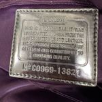 Coach RARE Vintage New  Poppy Limited Edition Sequin Spotlight Silver Tote #13821 Photo 15