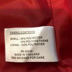 Gallery Petite Red Zip Up Moto Jacket Petite Small Photo 7