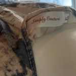 Simply Couture  Blue and Cream Maxi Dress Photo 4