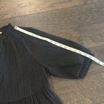 THML Black Textured Easy Fit Dress Sz M Photo 10