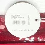 STAUD NWT Mini Ilana Dress Poinsettia Sequins Size XS Photo 11