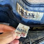 Von Dutch VTG Y2K  Jeans Size 26 FLAW - HOLE Photo 5