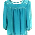 Lily Star  Small teal lace bunched sleeve Photo 0