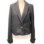 ZARA Trafaluc textured short sturdy blazer jacket size small Photo 8