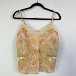 LASSURENAS Italian Coast Rose Tank Top size Small Pink Photo 1