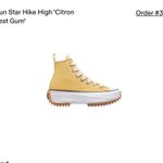 Converse Run Star Hike High Citron Zest Gum Photo 11
