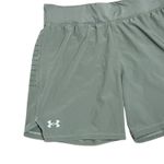 Under Armour  HeatGear Fitted Women's Running Shorts Gray LG Athletic Gym Workout Photo 1