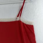 Zadig & Voltaire L Large Carmen Silk Camisole Top Lace Trim Detail Coral Women’s Photo 3