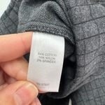 J.Jill Pants Womens Small Petite Grey Black Plaid Ponte Slim Leg Knit Stretch Photo 3