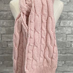 Old Navy  Soft Pink Cable Knit Scarf Photo 0