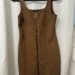 Popular Basics  Brown Mini Dress Photo 1