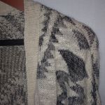 Pink republic  XL Aztec Pocketed Gray Creme Cardigan Photo 1