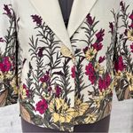 Orvis  Multicolor Floral 3/4 Sleeve Blazer, Size 8 Photo 1