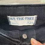 We The Free  Jayde Flare Jeans Black Stretch Denim Hi Rise Pintuck Size‎ 32S Photo 7