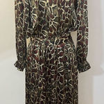 ZARA Satiny Animal Print Midi Skirt Set S/M Photo 0