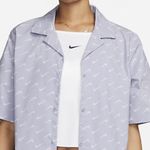 Nike  Women's Sportswear Everyday Modern Oversize Button Shirt Size M SKU#B2487 Photo 3