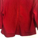 Canyon River Blues 3/4 Sleeve Red Blazer Size Medium Photo 8