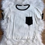 Brandy Melville Black Pocket Nadine Tee Photo 1