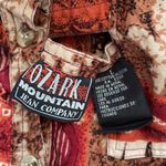 Vintage Ozark Mountain Jean Co Weetern Blouse Sz L Orange Size L Photo 4
