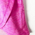 IBKUL Pink Asymmetrical Side Pockets Quarter Zip Pullover, Size Small Photo 6