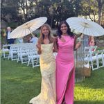 Wedding Guest Dress Yellow Size XS Photo 1