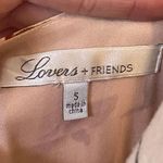 Lovers + Friends Small Summer Romper • Palm Floral • Side Zip Peekaboo Sleeves Photo 13