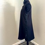 DKNY  Black Textured sleeveless logo Dress Photo 1