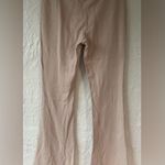 Aritzia Sunday Best Baby Waffle Knit Kick Flare Lounge Pant Deep Cream; size S Photo 3