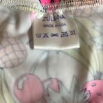 Zuliana Size Small Cherry 🍒 Fruit 🍎 Hi Waist Bikini Bottom. White Photo 3