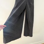 Keepsake Love Light Black Formal Wide Leg Ruffle Dot Jumpsuit Romper Size XS Photo 4