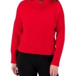 Evolution  Solid Red Ultra Soft Knit Sweater Sz XL Photo 0