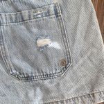 Indigo Rein  Light Blue Distressed Jean Shorts Photo 4