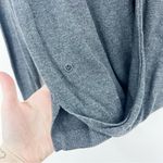 Lululemon  Back to Balance Long Sleeve Sweater in Heathered Graphite Grey Photo 5