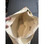 Vintage LL Bean Boat and Tote Canvas Leather Trim Weekender Bag Brown Monogram Photo 7