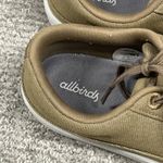 Allbirds  Canvas Pacer Shoes Womens 7 Hazy Beige Tan Tennis Lace Up Photo 4