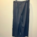 Cider BNWOT  high waisted black wide leg trousers size large business casual pant Photo 4
