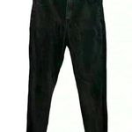 American Eagle  Women's Black Skinny Jeans Size 14 Long Stretch Mid Rise Photo 3