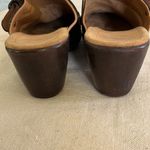Nurture by Lamaze Dark‎ Brown Tooled Leather Band Clogs Miles Size 9 Photo 7