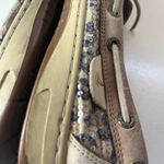 Sperry  Topsider Womens Shoe Sz 7.5M Preppy Nautical Boat Beach Leopard Sequin Photo 10