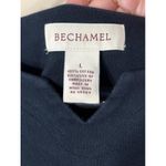 Bechamel Top Size Large Black Long Sleeve Scarecrow Embroidered Fall Harvest Photo 5