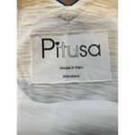 Pitusa Dip Dye Ombré Yellow Sundress One Size Midi Peru Pima Cotton Modal Photo 4