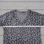  Oversized Animal Print V-Neck Top | Lucky Brand Short Sleeve Shirt Photo 9