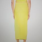 Susana Monaco  VISCOSE SOLID SIDE GATHERED SLIT SKIRT SIZE S Photo 1