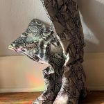 VICI Knee High Snakeskin Boots Photo 1