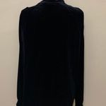 Material Girl Black Velour Cold Shoulder Top Photo 4