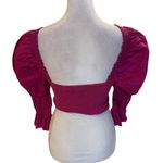 Urban Outfitters Women's Pink Long Sleeve Crop Top Size M Photo 2