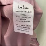 Lulus Sparkling Summer Purple Floral Lurex Maxi Dress Tie Waist Side Slits Lined Photo 12