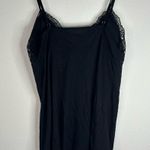 Jaclyn Smith Jacqueline Smith Black Lace Trim Slip Dress - Size Small Photo 7