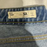 Bullhead Denim Co Bullhead Blue and Patterned Jean Shorts Photo 5
